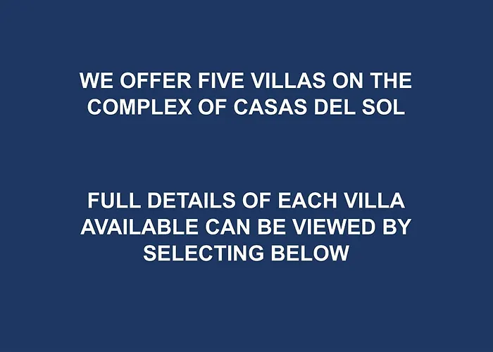 Villa Casas del Sol Lanzarote Playa Blanca 